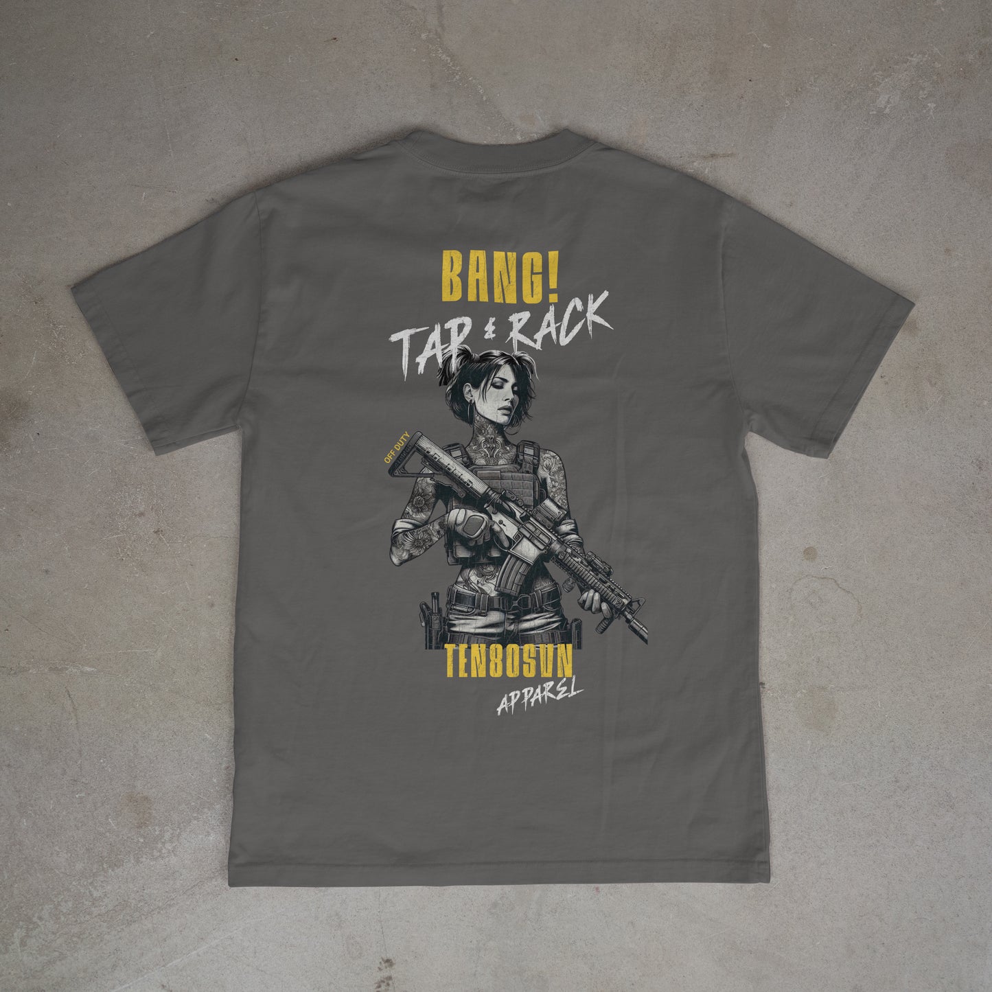 BANG TAP AND RACK (T-SHIRT)