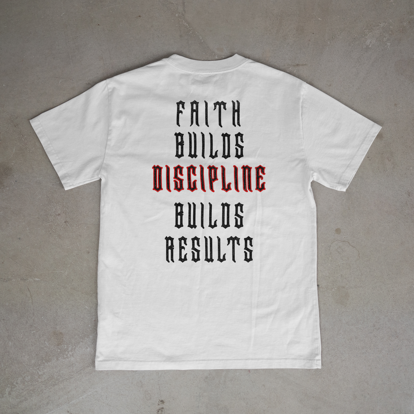 FAITH BUILDS DISCIPLINE
