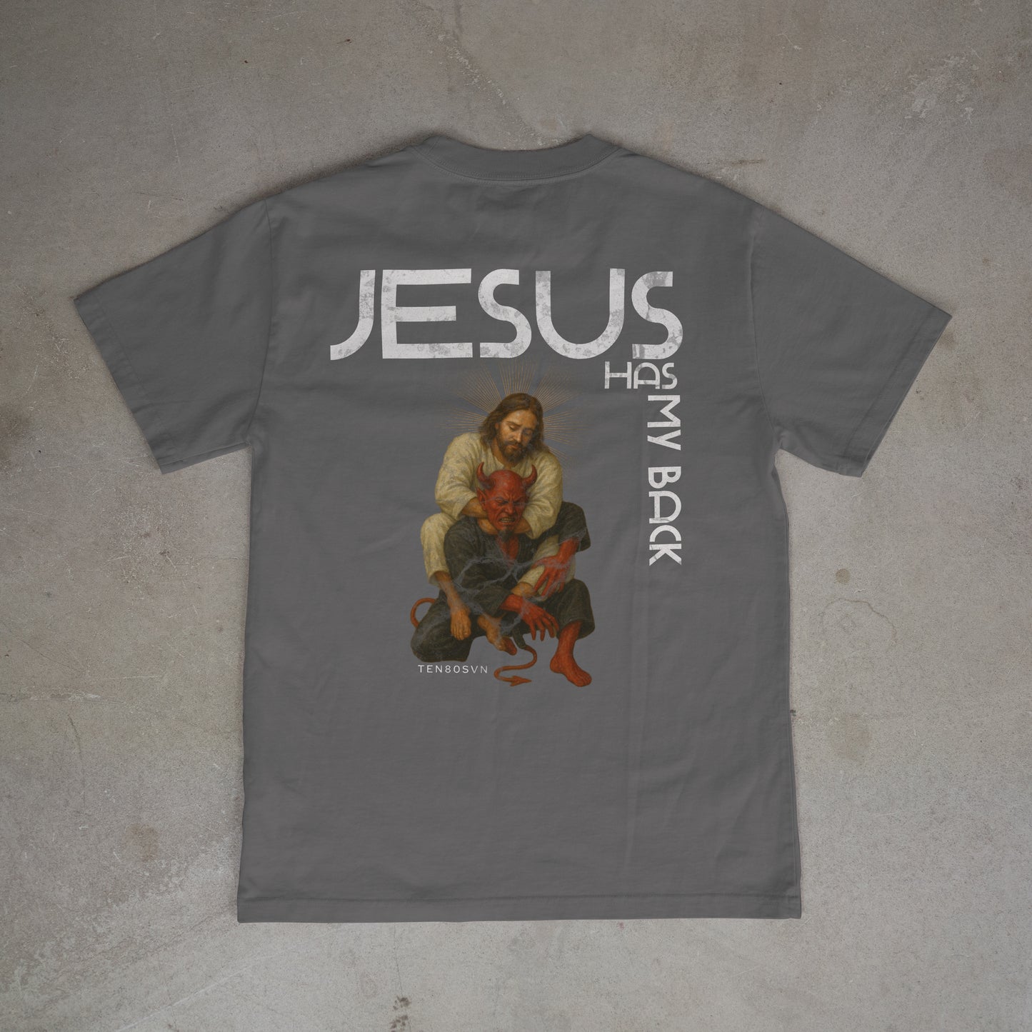 JESUS HAS MY BACK (TEE)