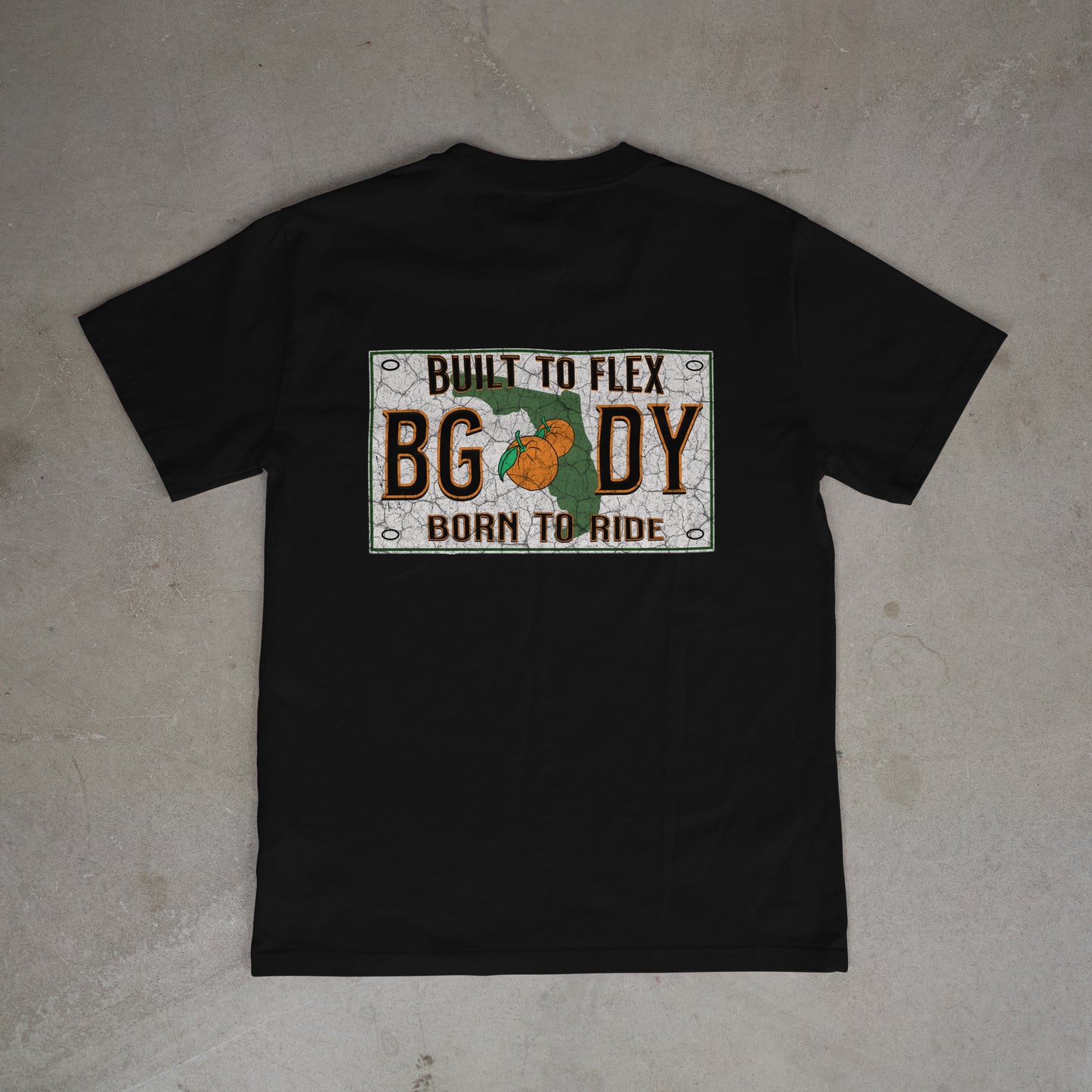 CUSTOM GRAPHIC TEE (BG DY)