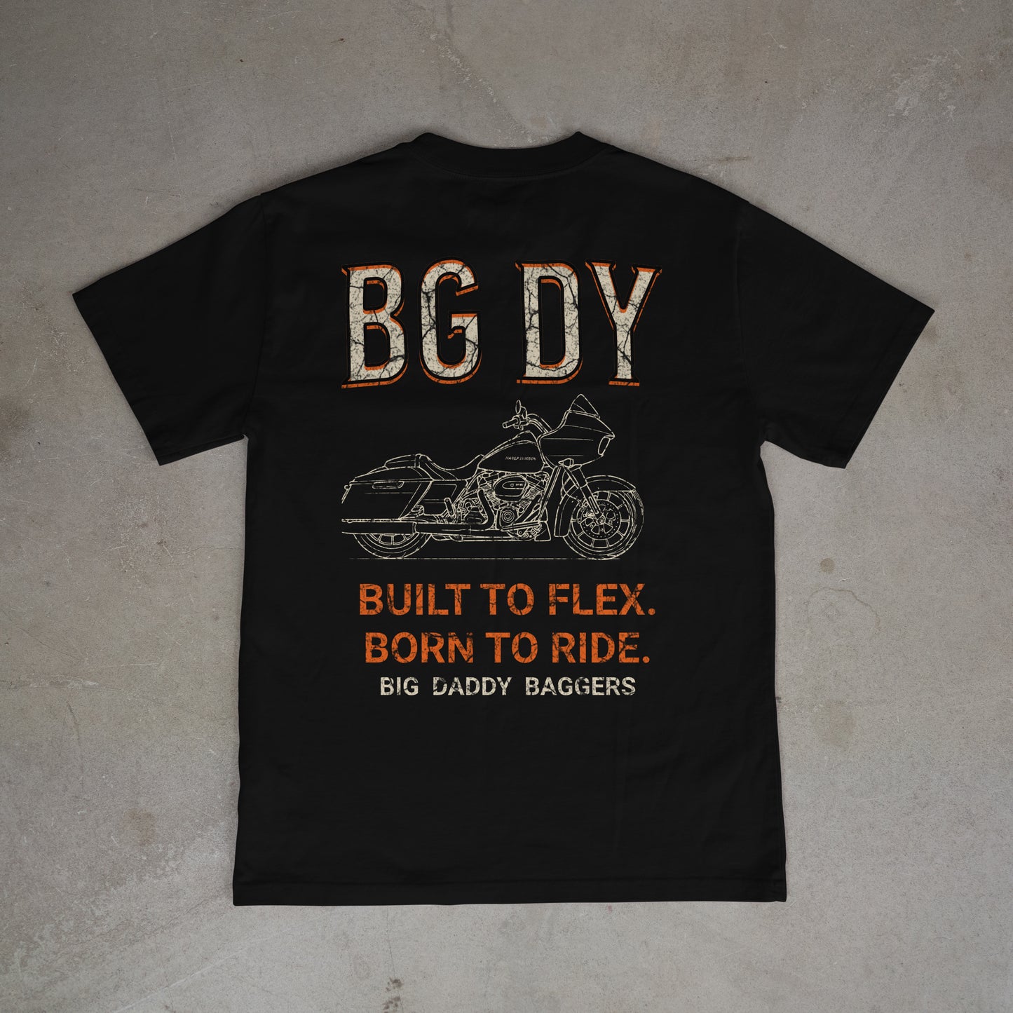 CUSTOM GRAPHIC TEE (BG DY)