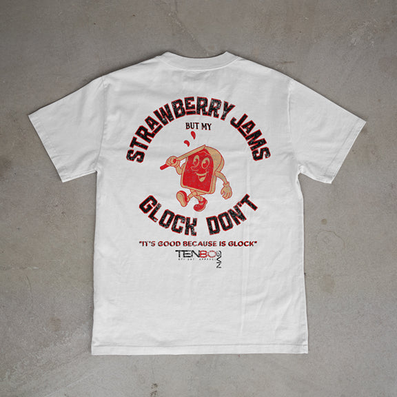 STRAWBERRY JAMS BUT MY GLOCK DONT