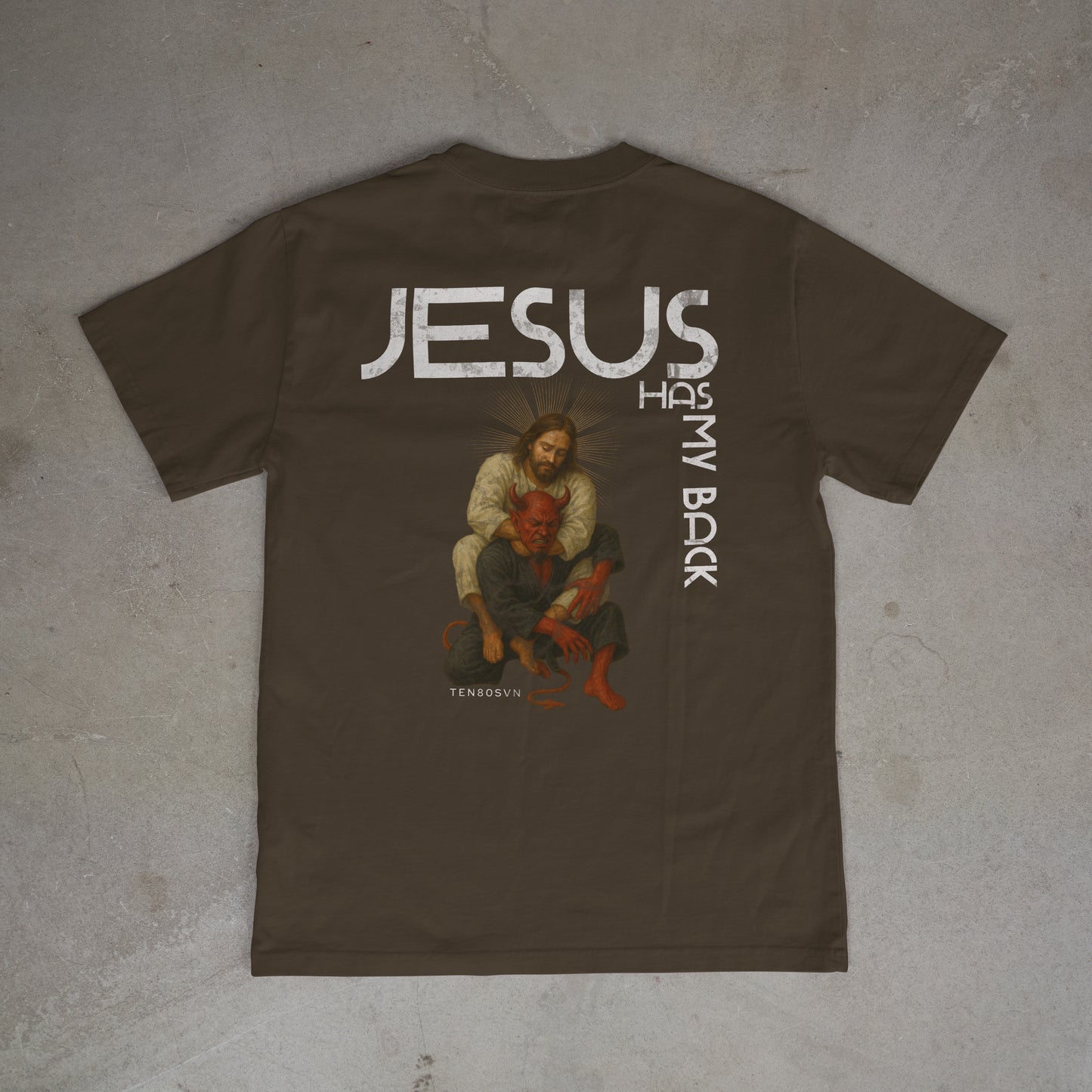 JESUS HAS MY BACK (TEE)