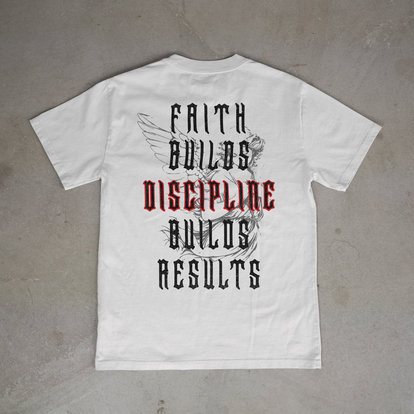 FAITH, BUILDS, DISCIPLINE, BUILDS RESULTS