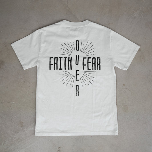 FAITH OVER FEAR CROSS